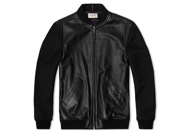 A.P.C x Louis W. Giovanni Leather Bomber Jacket - D'Marge
