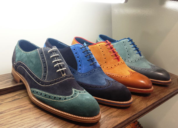 colorful oxford shoes
