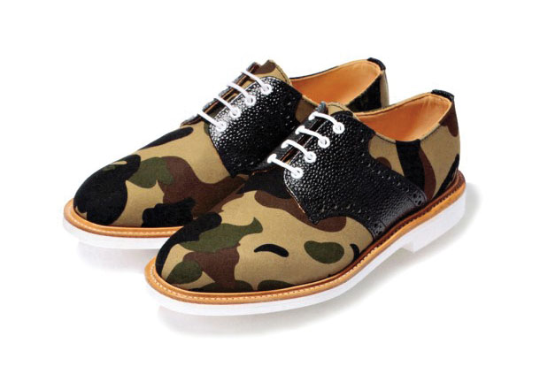 camouflage formal shoes
