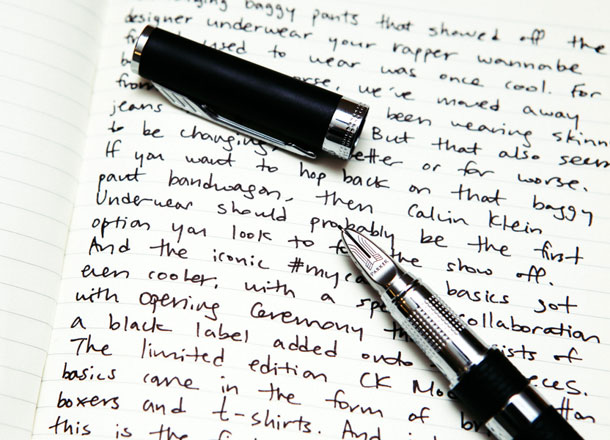 Parker Pen Reveals 5TH Way Of Writing