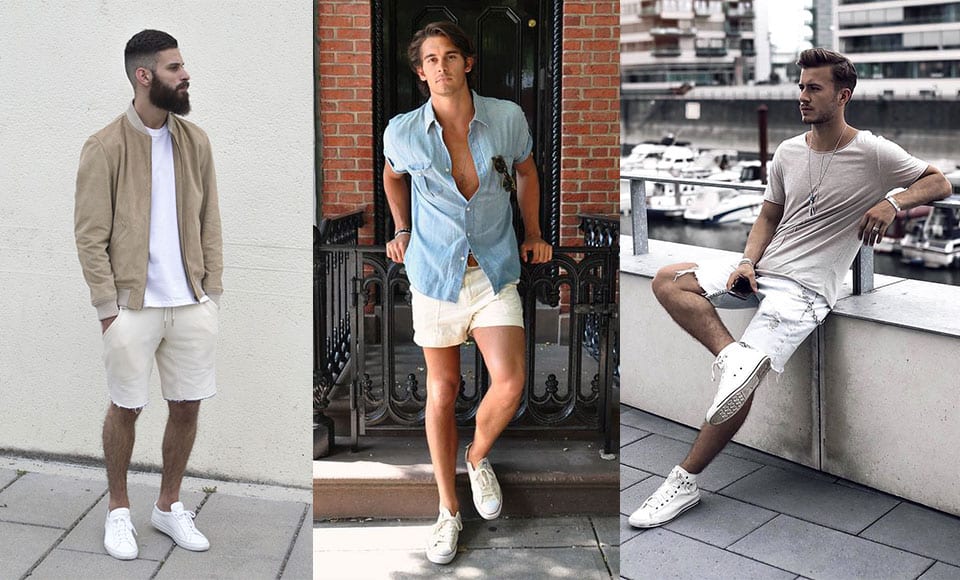 white tennis shoes mens fashion