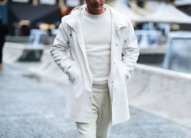 White overcoats  HOWTOWEAR Fashion