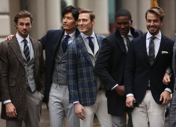 Men's Suits Of New York Fashion Week To Wear Now