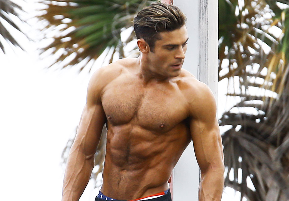 Zac Efrons Workout How To Get His Baywatch Abs 0063