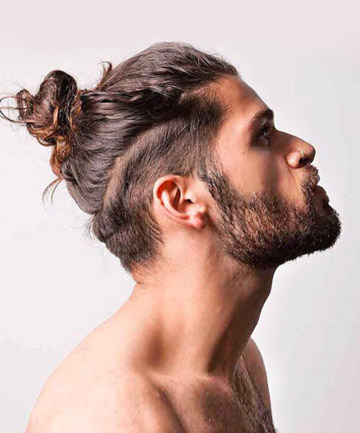The Top Knot The top knot hairstyle for men, also known as the top knot bun,  is a hybrid between the trendy undercut and man bun. The men's top knot...  | By