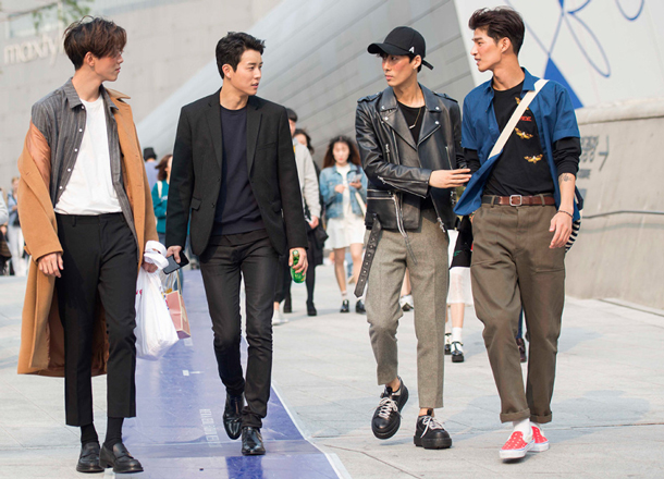 korean casual fashion male