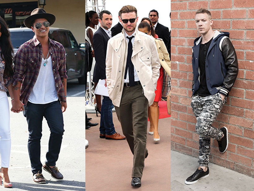 Get The Look For Less: Justin Timberlake, Bruno Mars & Diplo