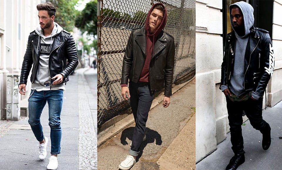 11 Cool Leather Jackets Mix and Match Ideas for Manly Looks  Leather jacket  men style, Leather jacket style, Leather jacket men
