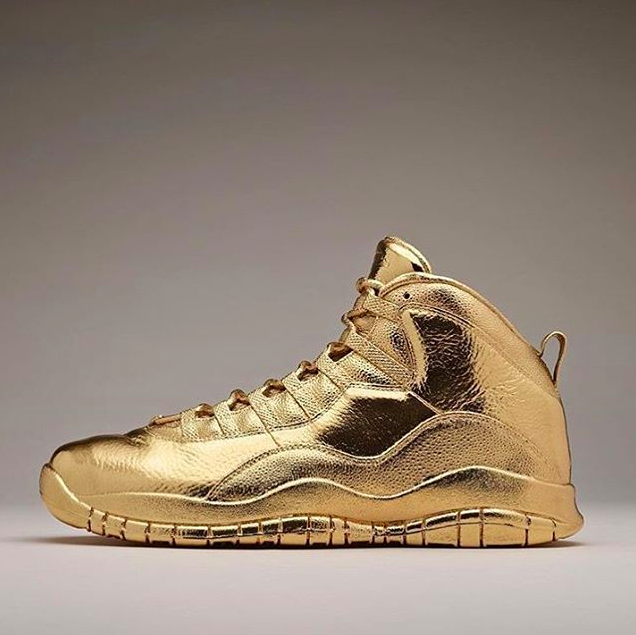 Solid Gold Sneakers Set Him Back $2 Million