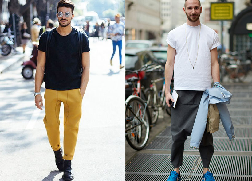 Black Men Fashion Casual Plus Size Loose Elastic Waist Jeans Street Wide  Leg Trousers Pants