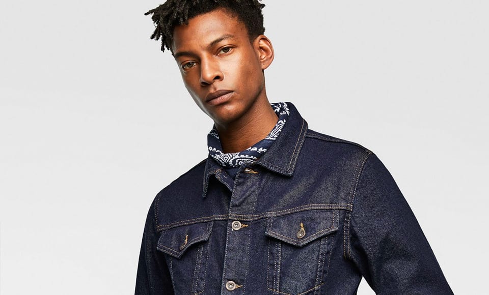 Blue Denim Jacket Mens Outfit 2024 | uber-company.com