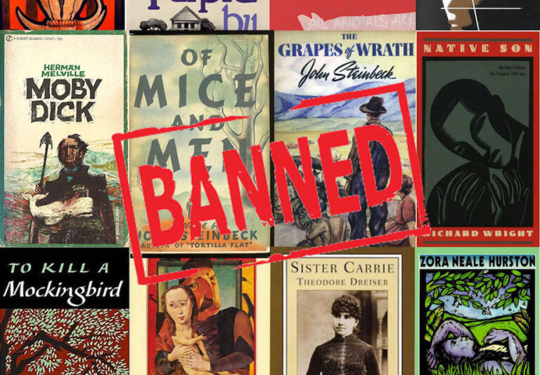 what are books banned for