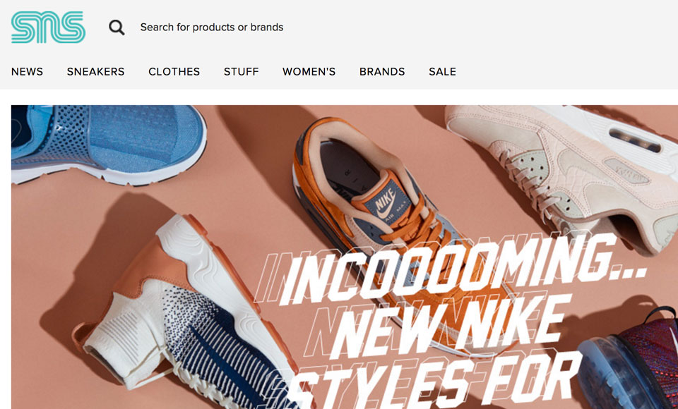 sneakers online store