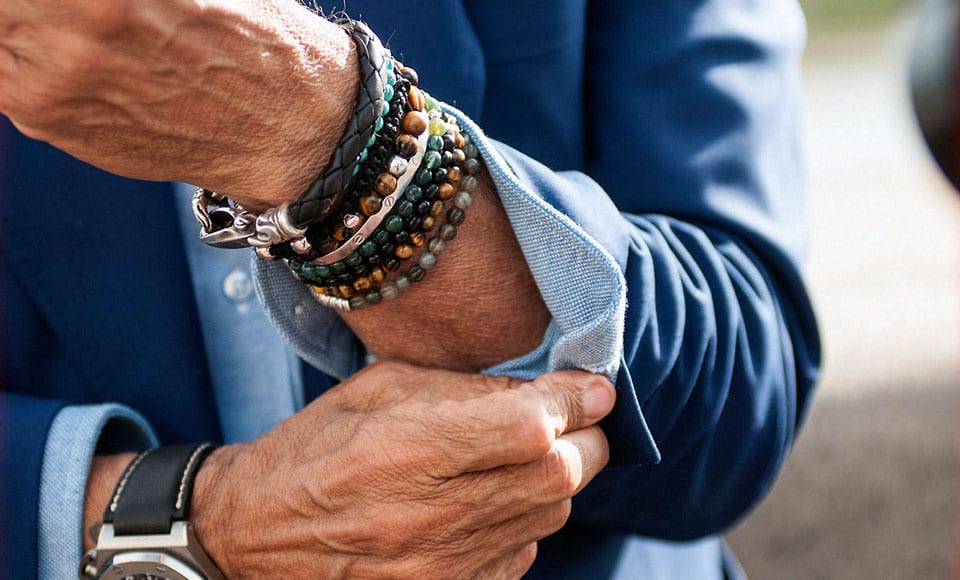 Essential Guide How to Stack Bracelets for Men  FortunaBeads