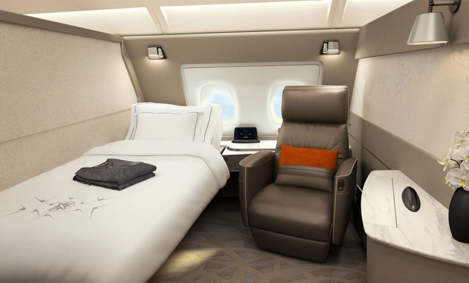 Singapore Airlines Unveils Its Amazing New A380 Business Class Suites