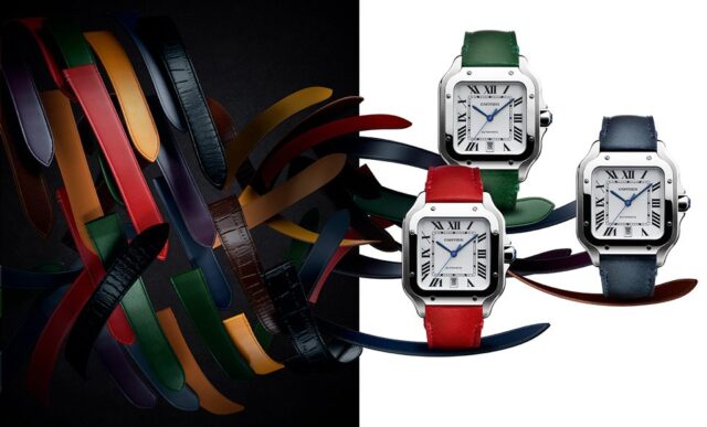 Cartier Relaunches Santos With Interchangeable Strap System