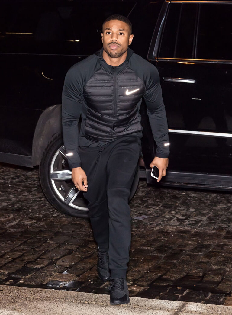 Michael B. Jordan Proves You Can Rock Athleisure Wear To Dinner