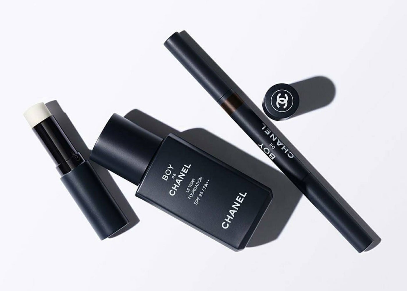 Chanel cosmetics: lipstick, Boy de Chanel, makeup.