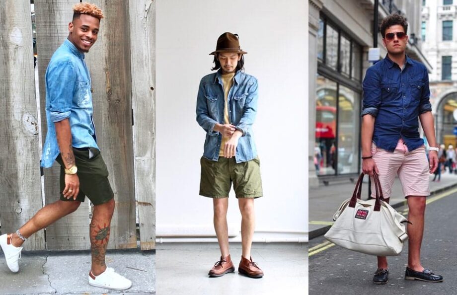15 Cool Denim Biker Short Outfits For Summer - Styleoholic