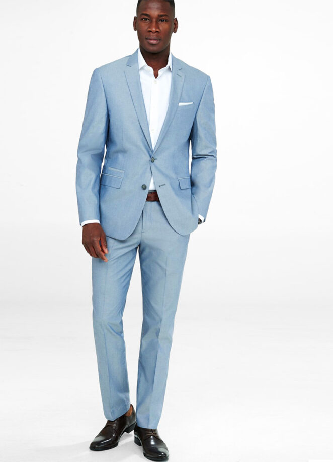 How To Wear A Light Blue Suit - Modern Men's Guide
