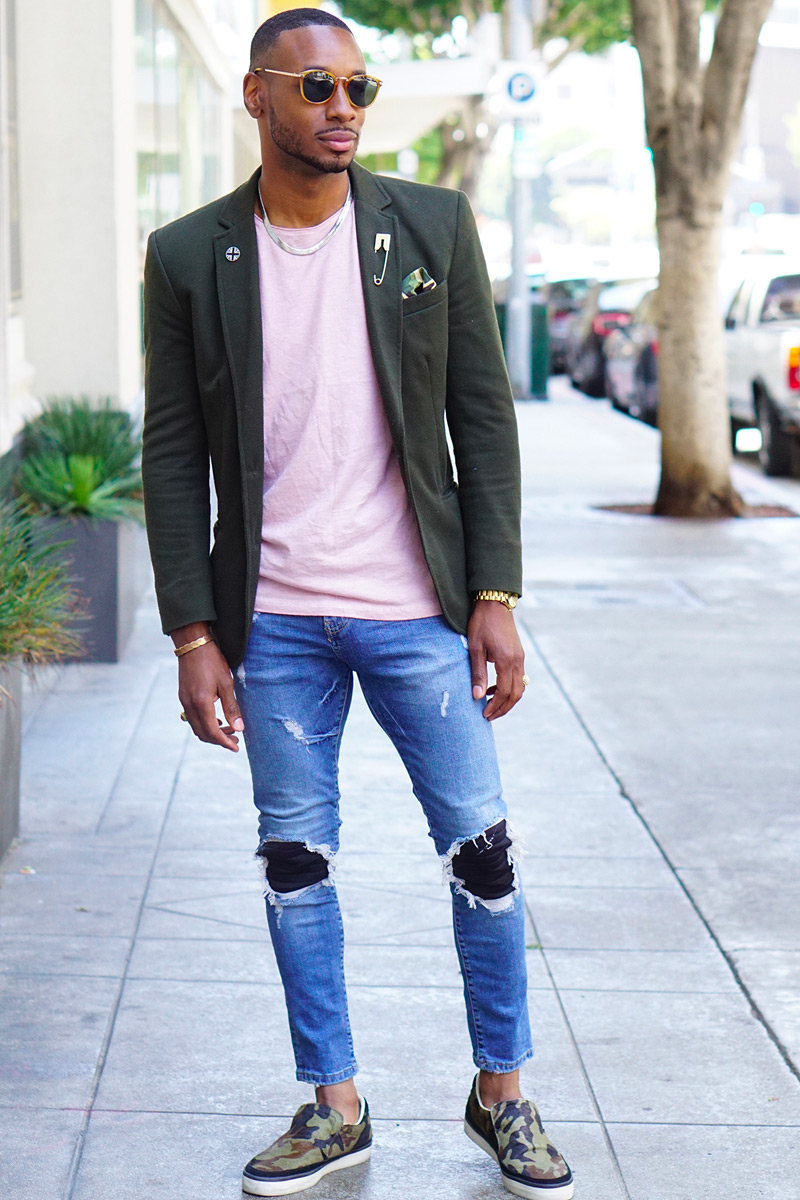Ripped Jeans Style For Men