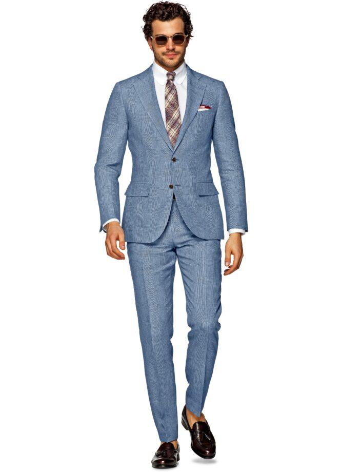 How To Wear A Light Blue Suit - Modern Men's Guide