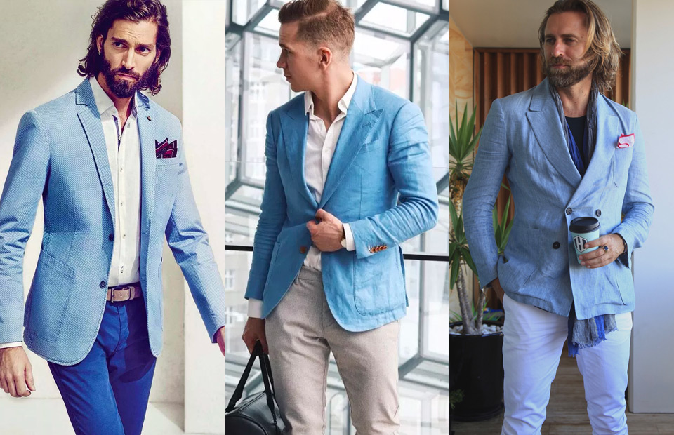 Navy Blue Blazer Matching Shirt and Pant  NavyBlue Blazers Combination  Men  TiptopGents