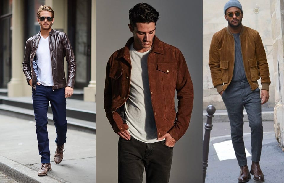 What To Wear With Brown Leather Jacket for Men?