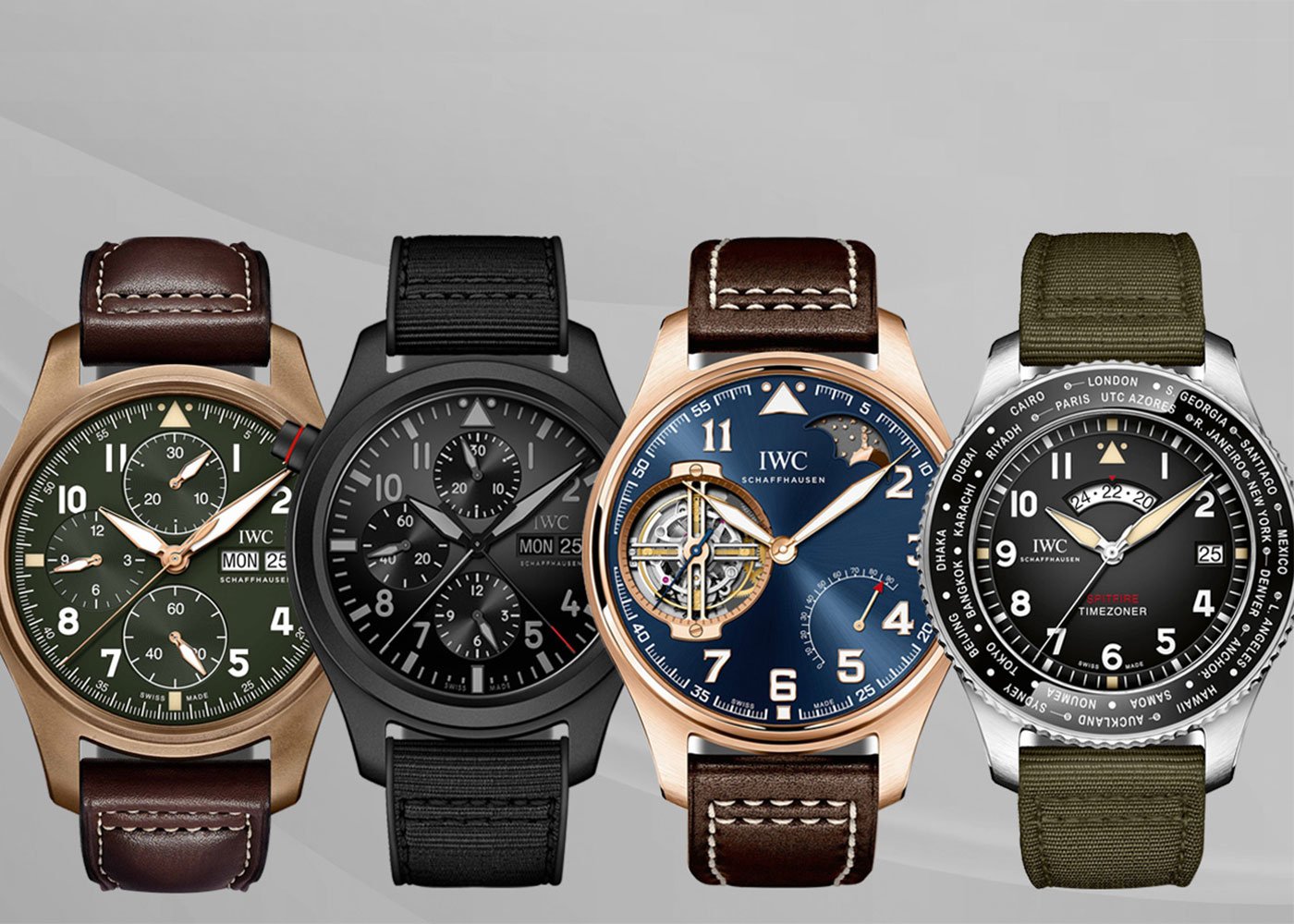 Four diverse wristwatches echo SIHH 2019 designs.