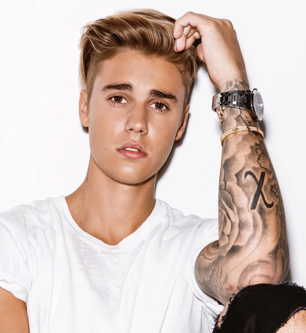 Justin Bieber Growing Out His Hair to Resemble Brad Pitt