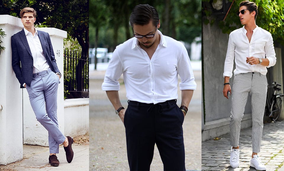 How To Wear & Style A White Shirt For Men
