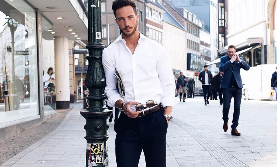 6 PERFECT COMBINATIONS WITH A WHITE SHIRT |