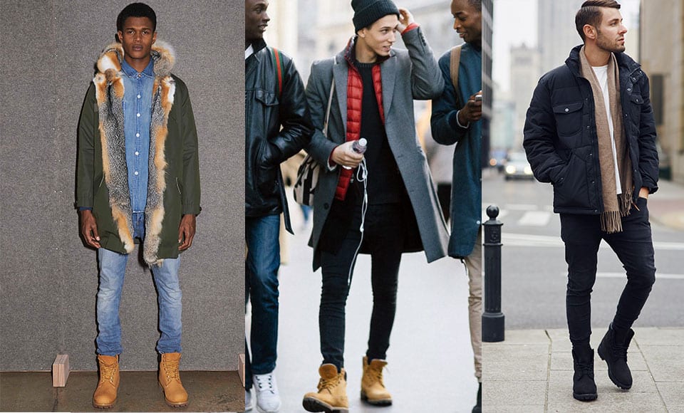 different ways to wear timberland boots