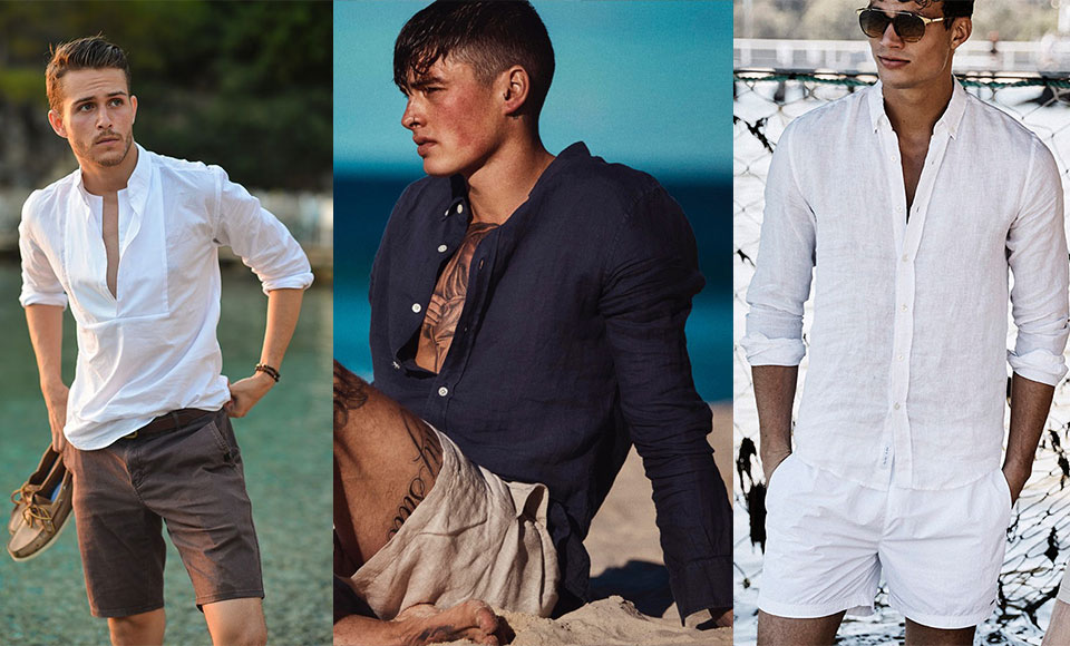 10 Casual Shirt Trends To Up Your Casual Looks In 2019  Linen shirt men,  White pants men, Mens white trousers