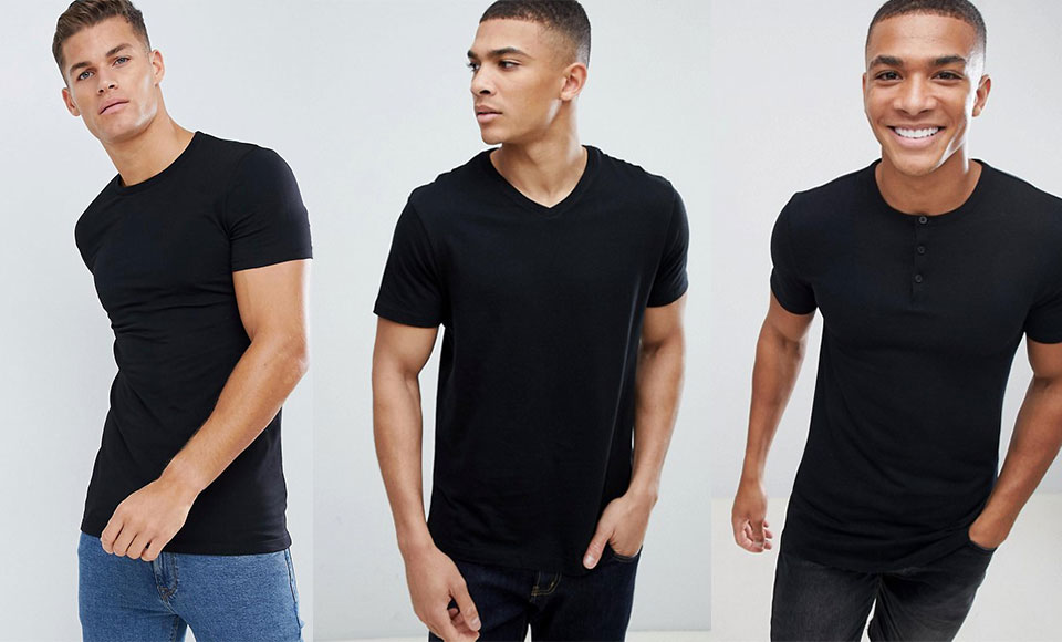 Buy > black fashion t shirt > in stock
