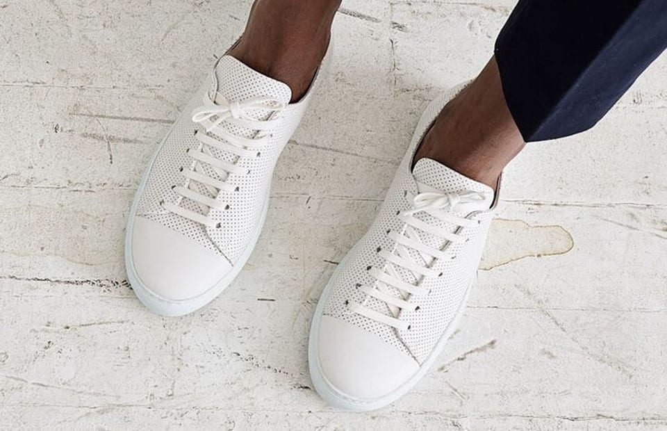 stylish white shoes for men