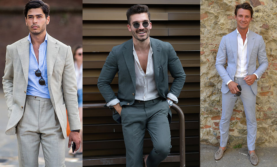 If/How to Wear a Suit Without a Tie