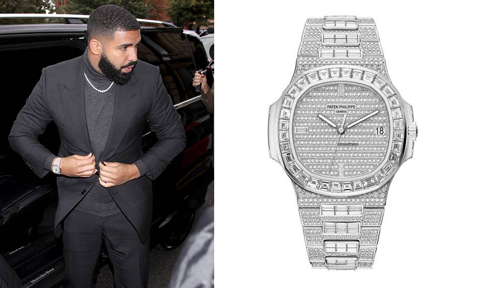 Drake Rocks $350,000 Patek Philippe & A Turtle Neck Like A Modern Day ...