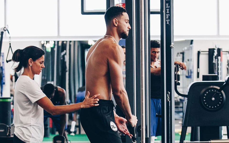 Ben Simmons works out with LeBron James - Liberty Ballers