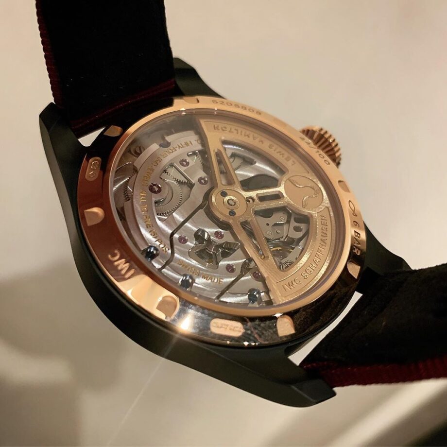 IWC Schaffhausen & Lewis Hamilton Just Dropped An Ultra Exclusive Big ...