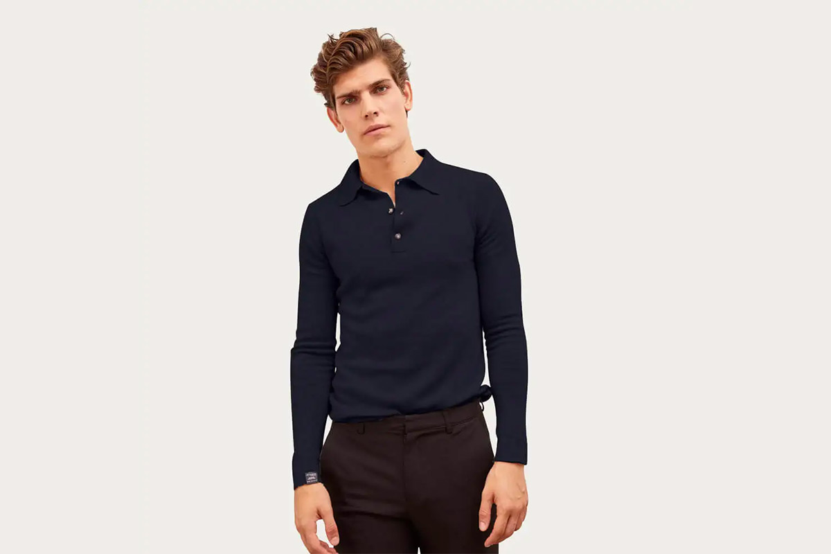 This $159 Knitted Polo Is The Classy Piece Your Casual Wardrobe Needs