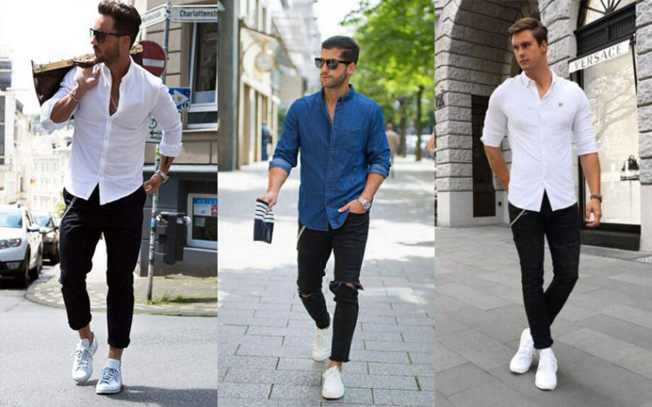casual shoes to wear with black jeans