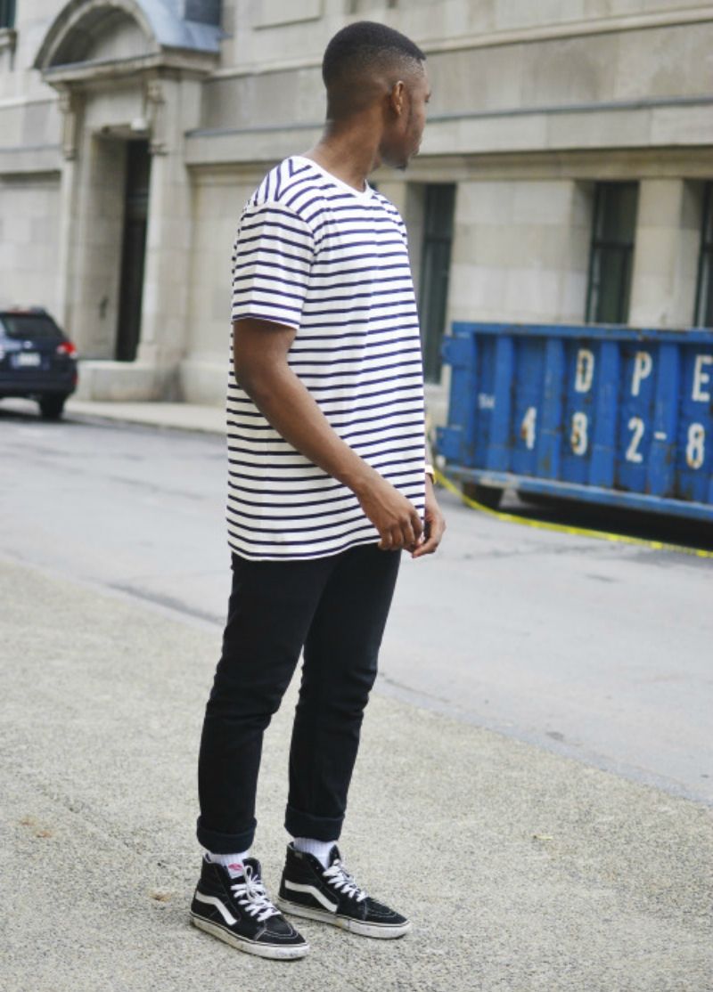 what to wear with high top vans