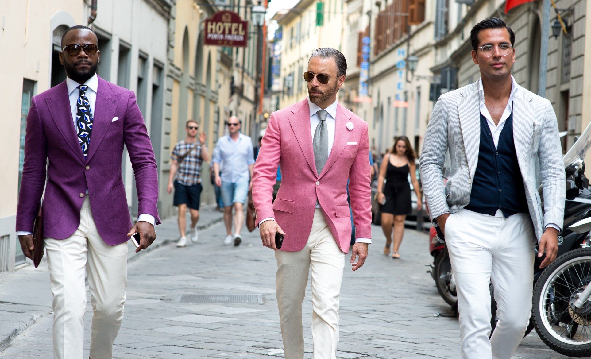 Elegant Pink Mix & Match Suits for Men by HUGO BOSS | Designer Menswear