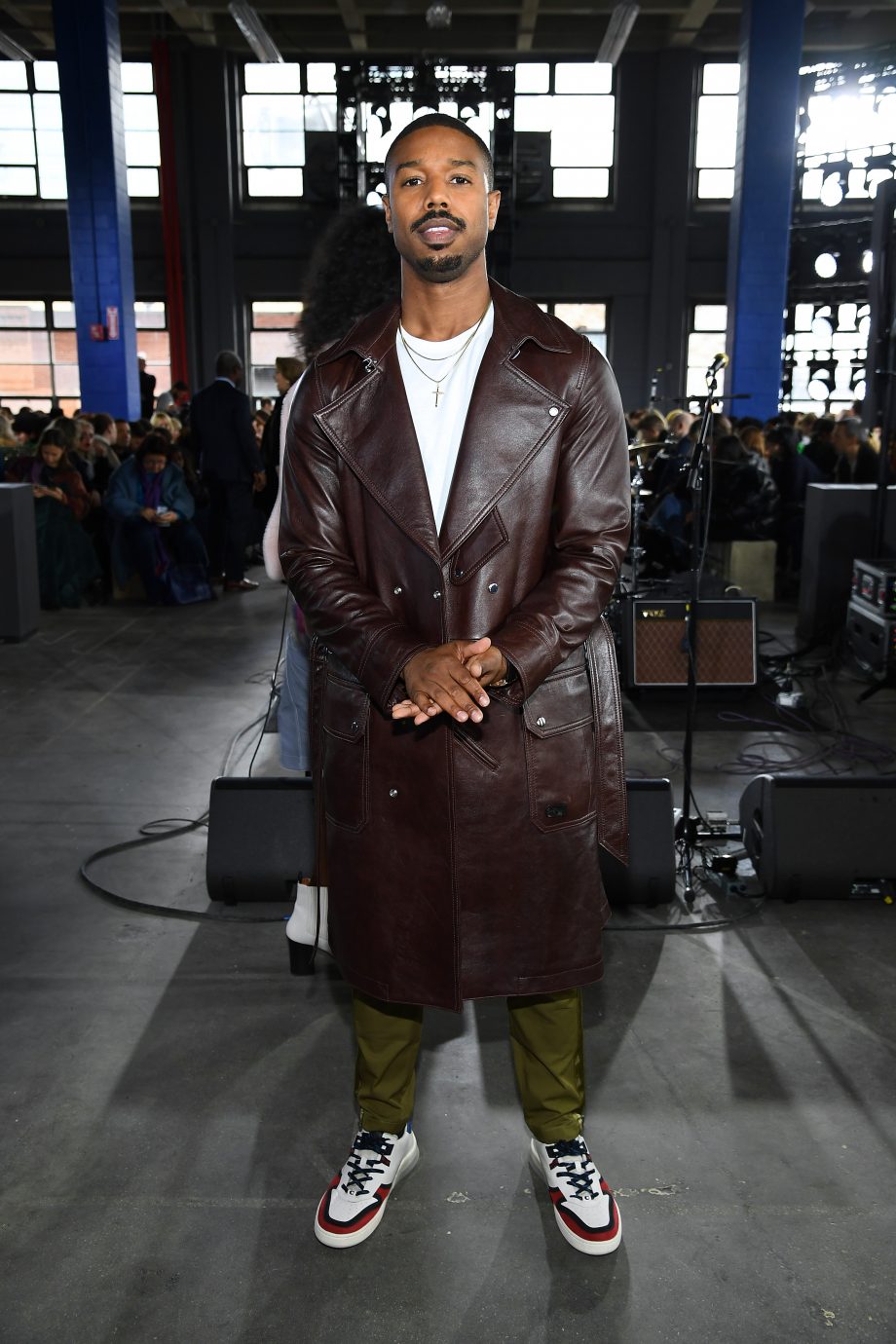 Piaget - Michael B Jordan attended the Coach Fashion Show for New York  Fashion Week, complimenting his new capsule collection with a Piaget  Vintage Inspiration Bracelet watch. The watch is 1960s inspired