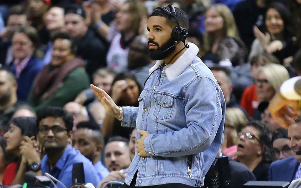 Drake Mocked For Wearing 'Lothario' Outfit To Raptors Game