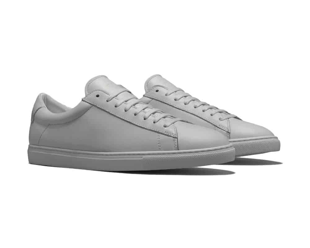 high end leather sneakers