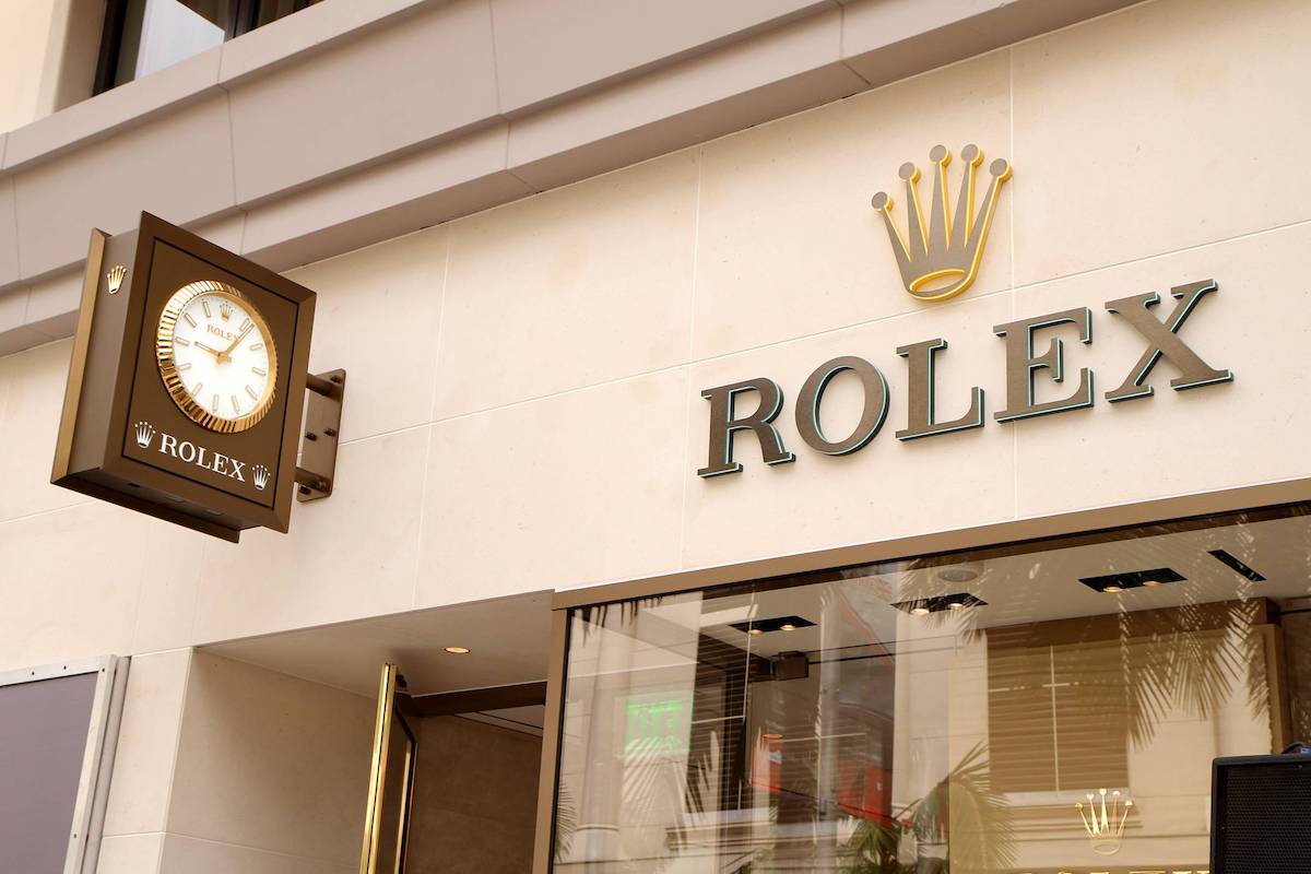 rolex boutique bond street