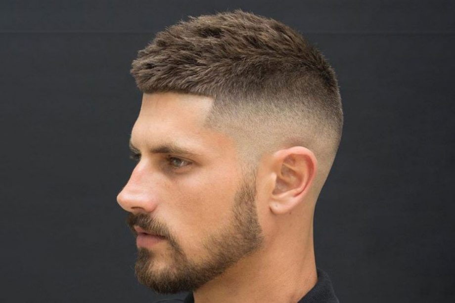 Crew Cut With Low Fade