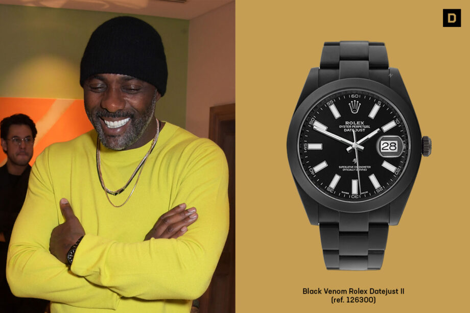 Idris Elba's 'Stealthy' Custom Rolex Is Absolute Bond Material